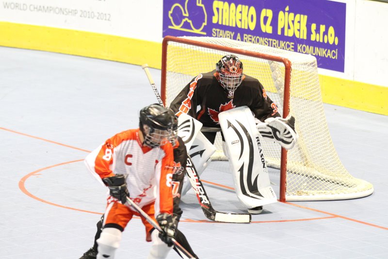 ball hockey goalie