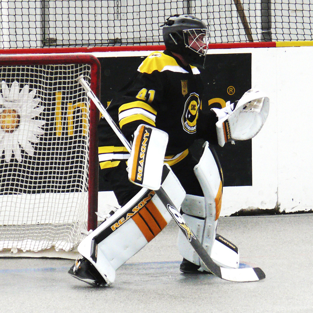 ball hockey goalie