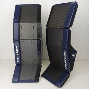 ball hockey goalie pads with sliders