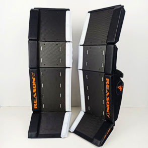 dek hockey goalie pads with sliders