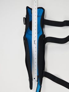 ball hockey shin pads measurement