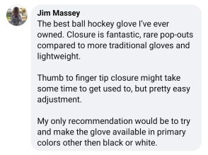 ReasonY ball hockey glove review 4