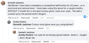 ball hockey goalie glove review