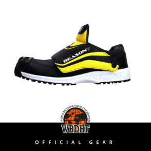 Ball / dek hockey shoes approved by World Ball / Dek Hockey Federation.